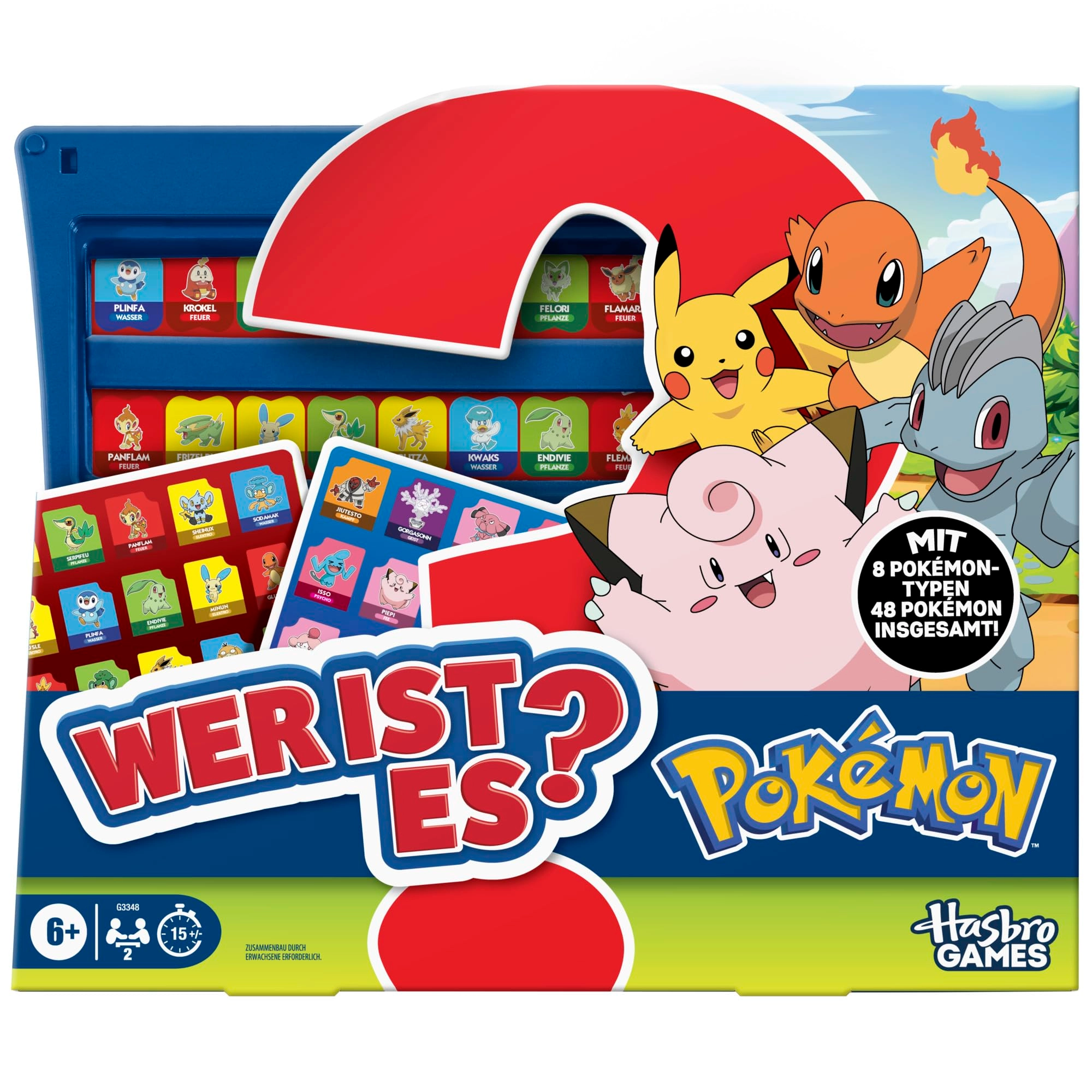 Hasbro Who is it?: Pokemon Edition - 48 Pokémon