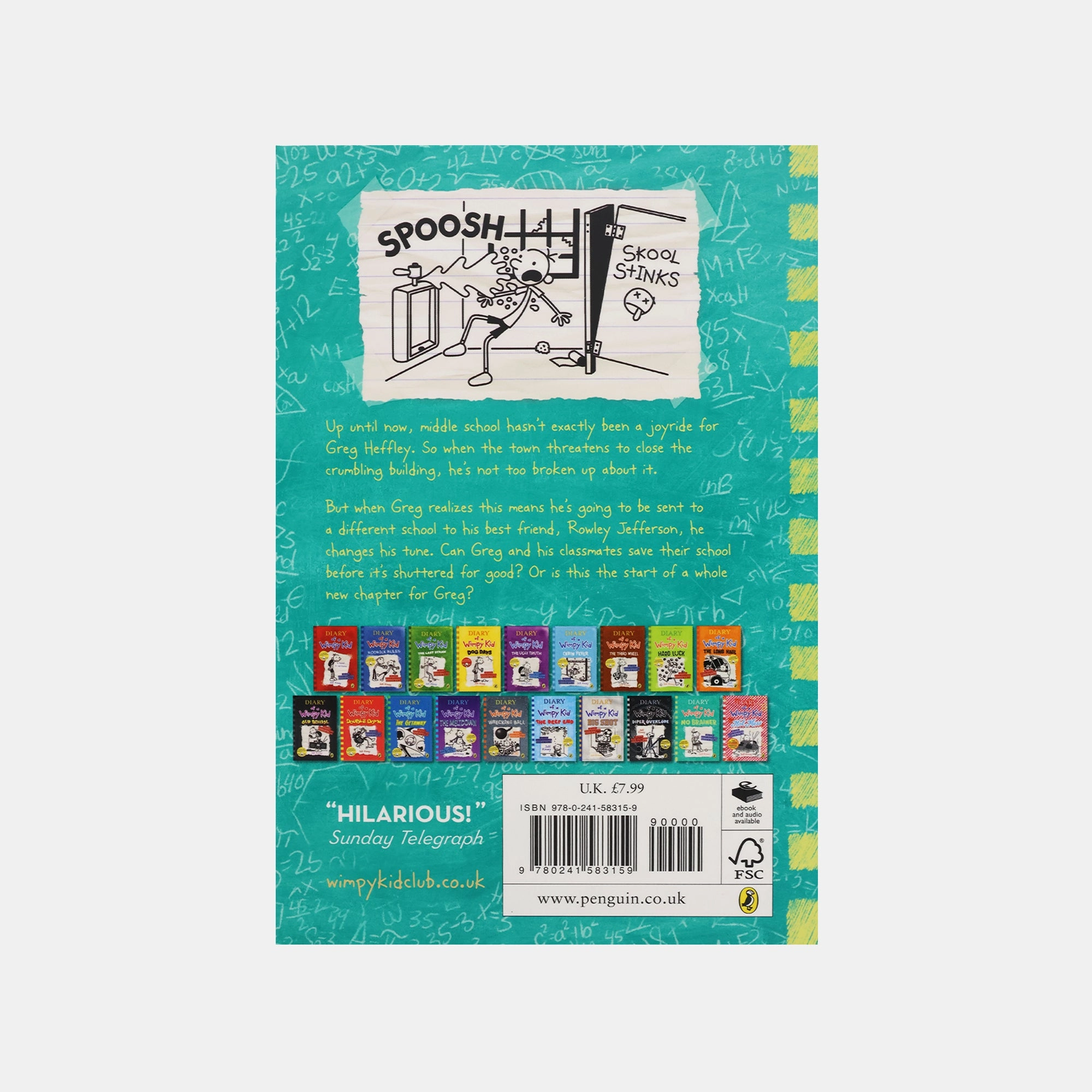 Diary of a Wimpy Kid - No Brainer (Book 18)