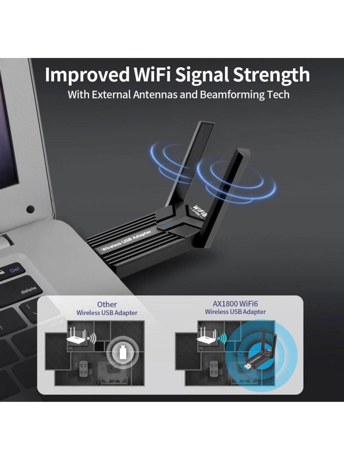 AE501360 - 5GHz/2.4GHz USB Wireless