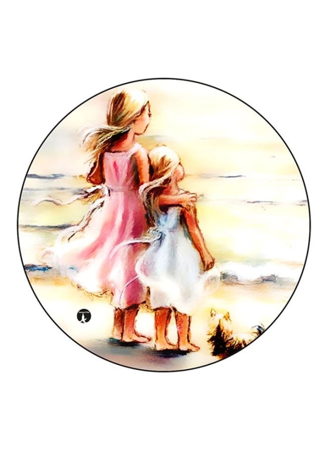 BP Girls Printed Round Mouse Pad - Gaming