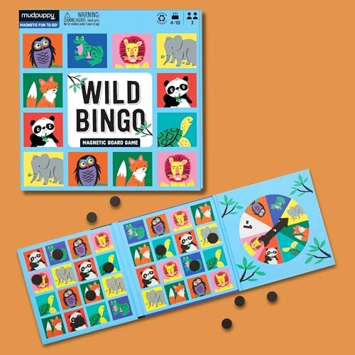 Mudpuppy Wild Bingo - Magnetic