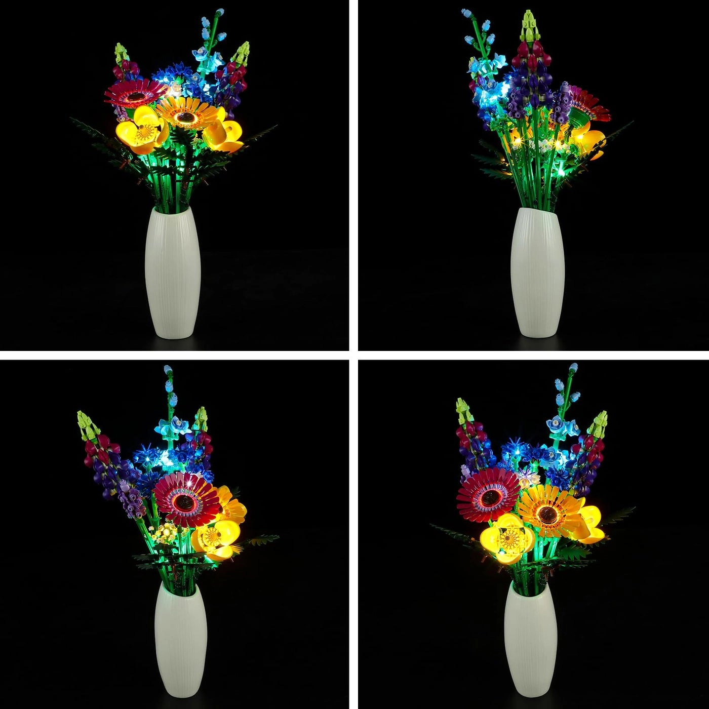 Led Light Kit for Lego-10313 Wildflow Bouquet