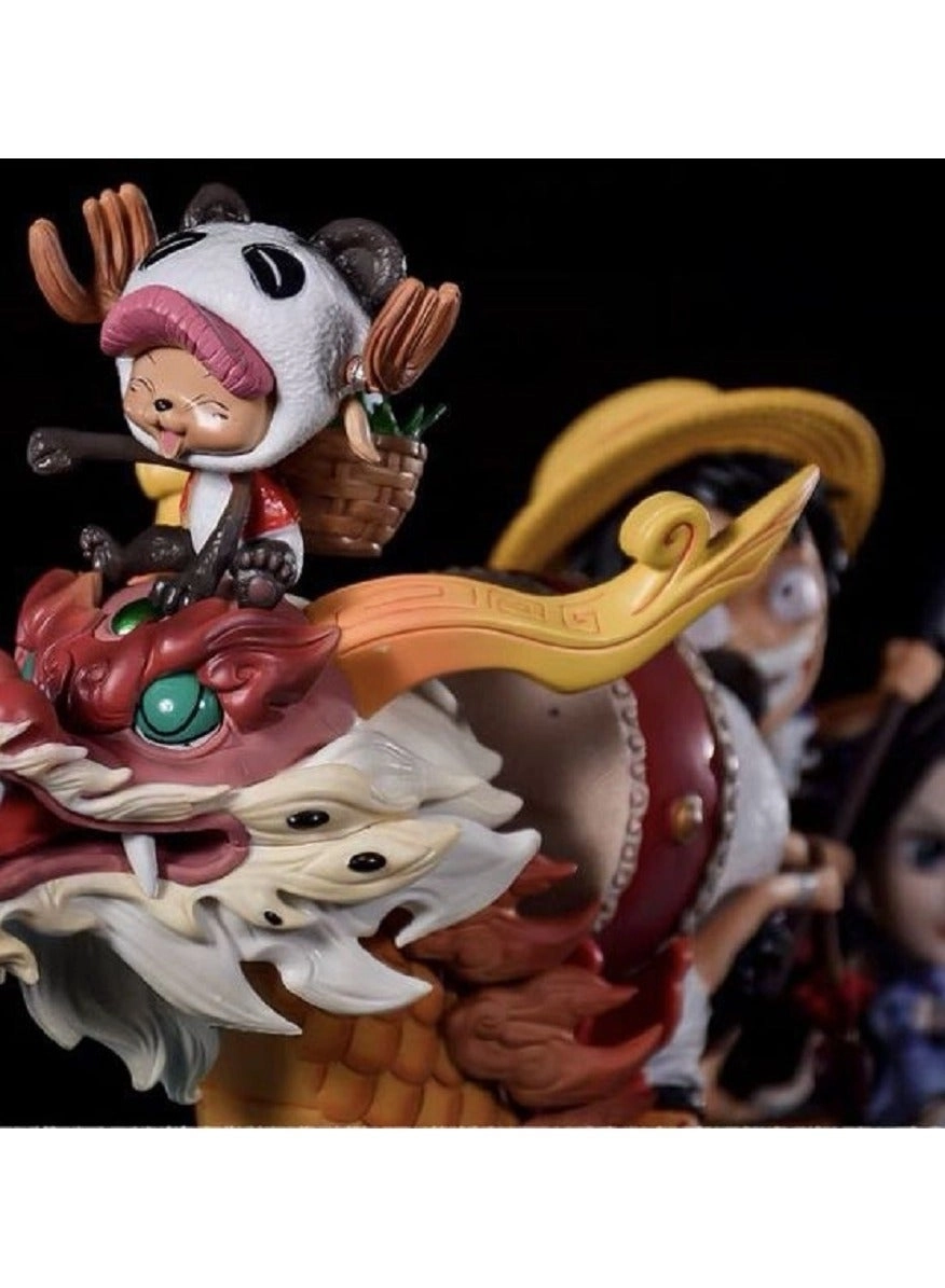 Luffy + Nami + Zoro + Sanji + Brooke + Chopper - One Piece (QQ0046)