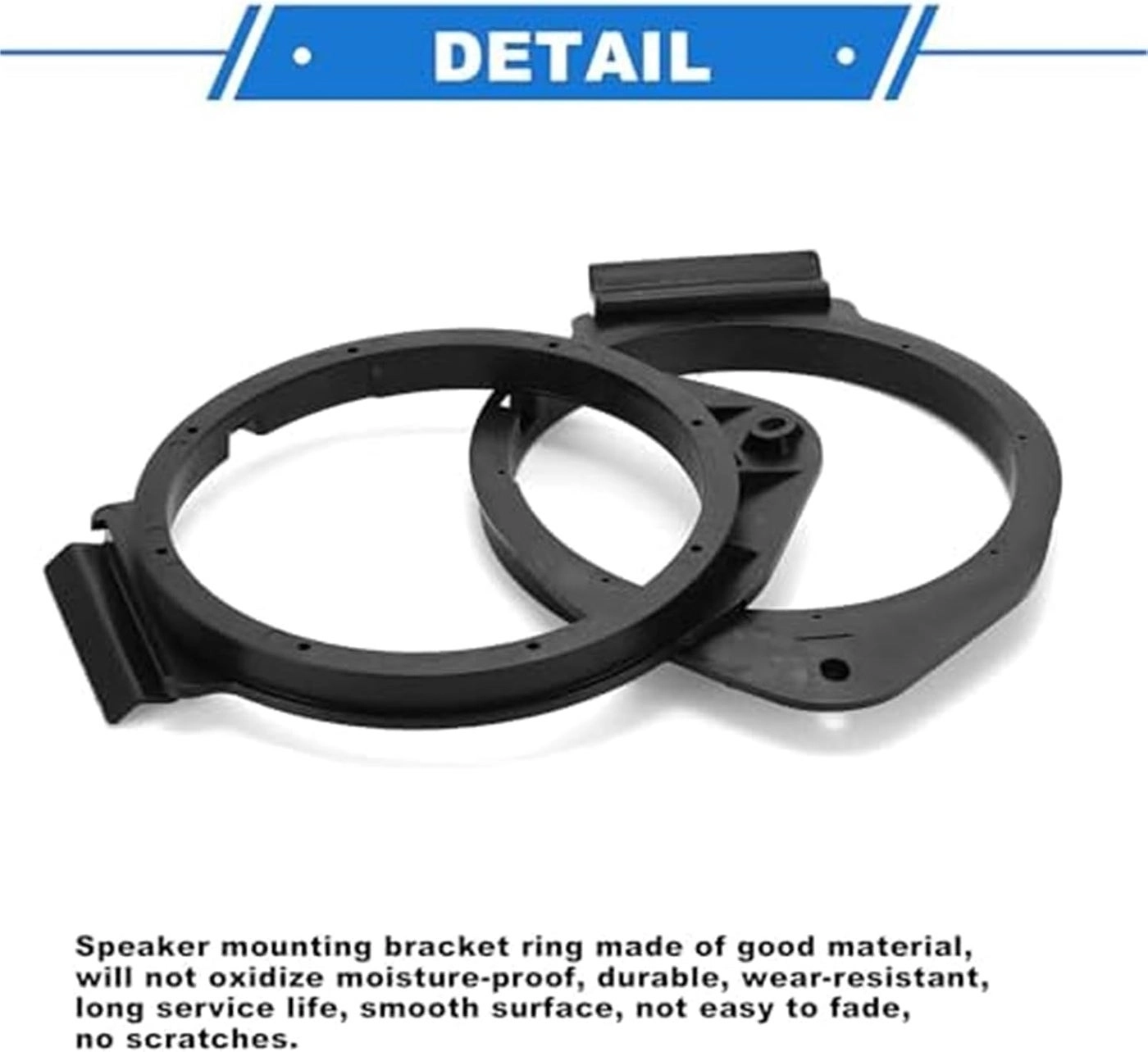 Speaker Spacer Ring Adapter - Jetta 1999-2019 Passat 1999-2018 Bora 1999-2005 Golf 1999-2019 Beetle 1999-2017