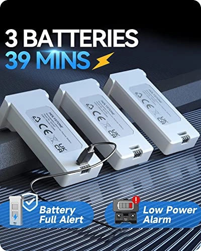 HS175D - 4K, GPS, 46 Minutes Flight