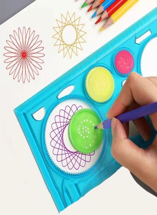 Designer Spirograph Ruler Set - 6+ years