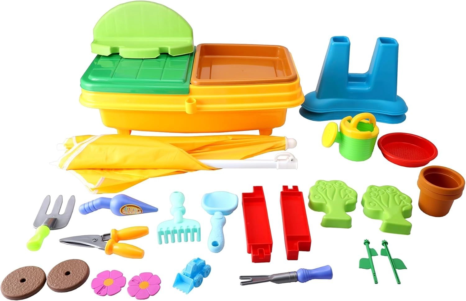 Aquasand Playland - 17 pieces Multi Colour