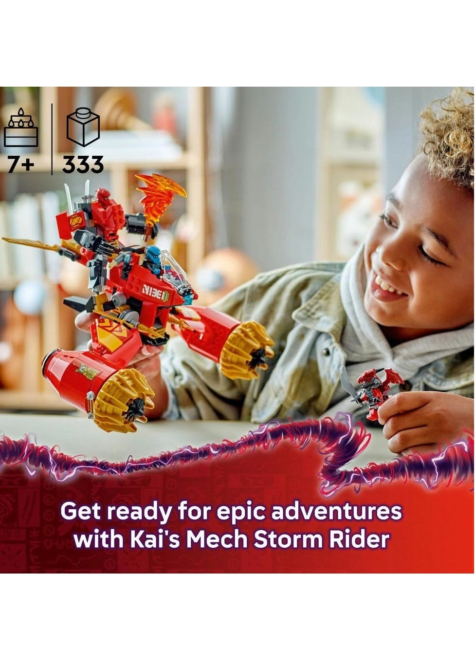 NINJAGO Kai’s Mech Storm Rider (71830)