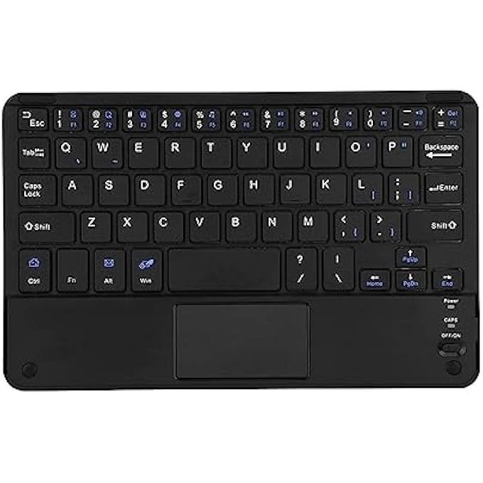 WIRELESS MINI KEYBOARD - 2.4GHz touchpad US layout rechargeable