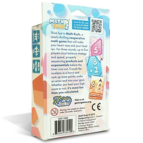 Math Rush 2: Multiplication & Exponents