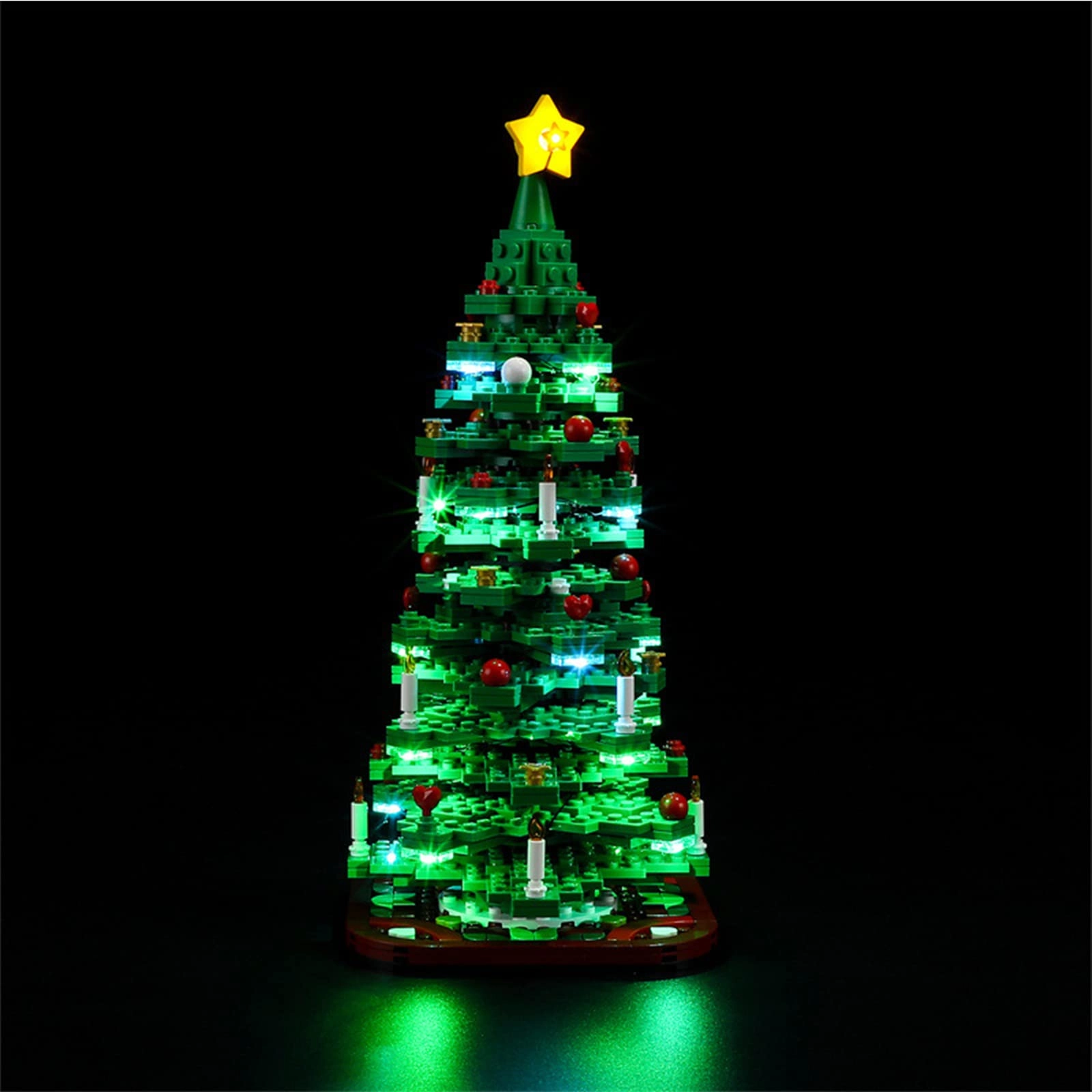 GEAMENT LED Light Kit for LEGO Christmas Tree 40573