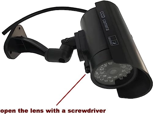 Dummy Security Camera Bullet - Indoor or Outdoor Pack