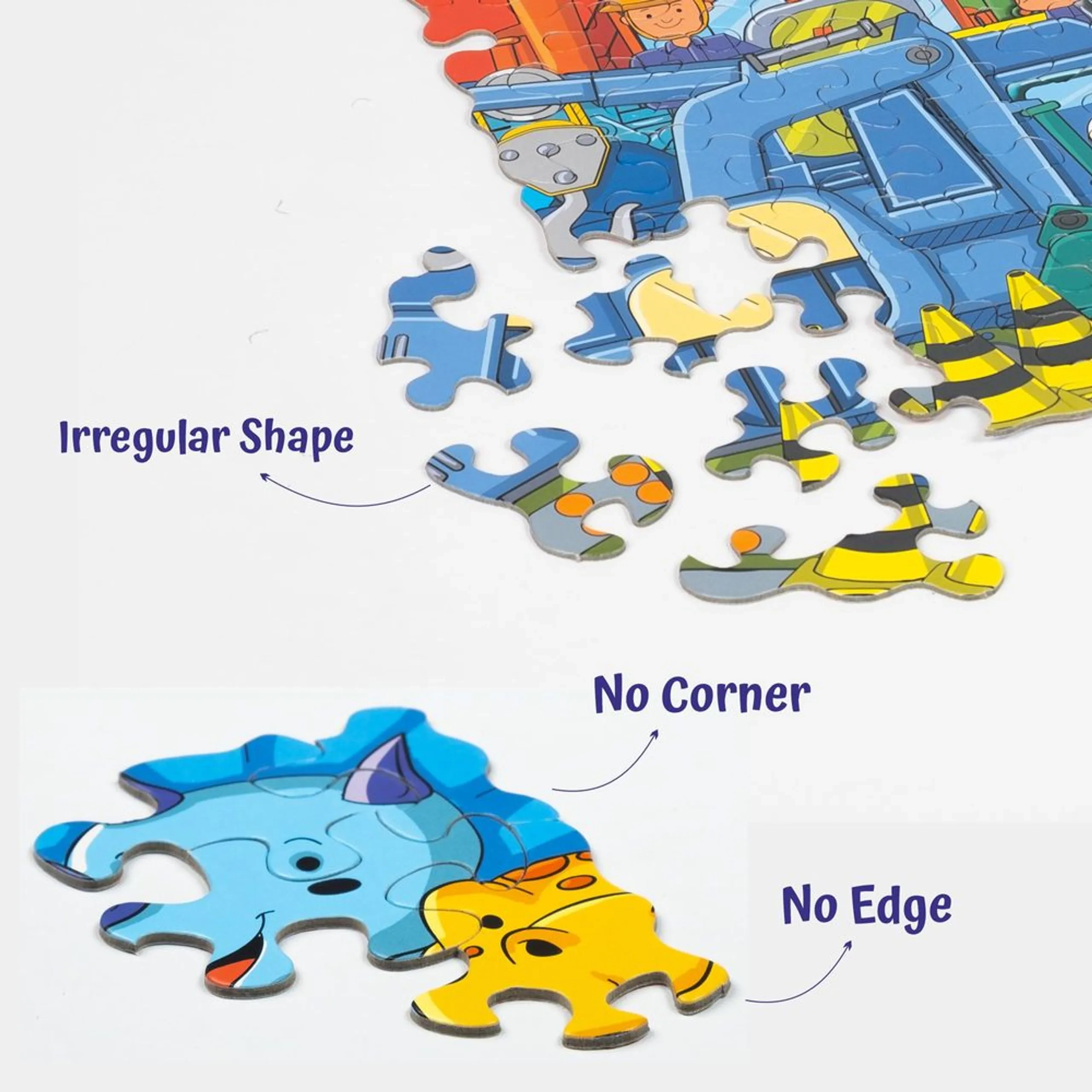 Mini Jigsaw Puzzle Tube Dino - 3 years+ 30 pieces