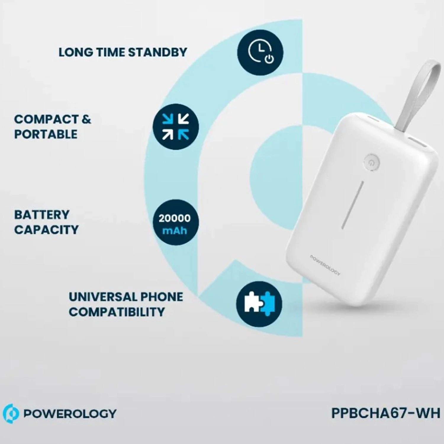 PPBCHA67-BK - 20000mAh PD30W