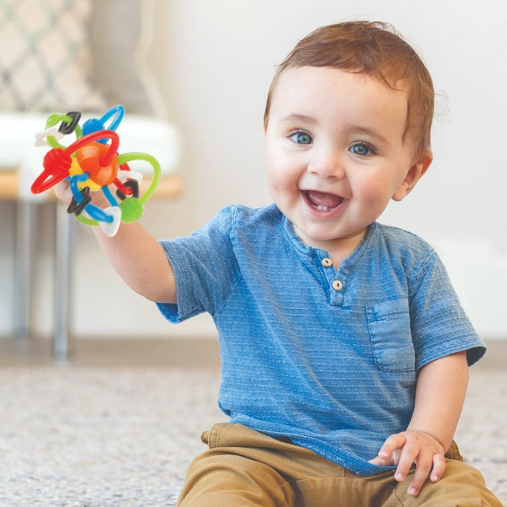 Rattle & Teether Bendy Tubes - Suitable for newborns and above