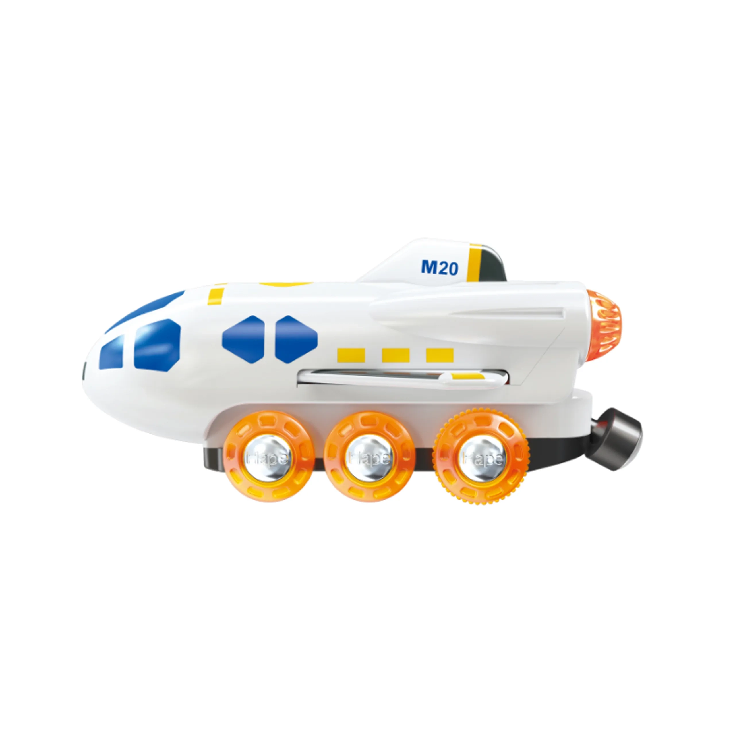 2-In-1 Space Shuttle Plane And Train Toy