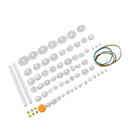 Plastic Gears Pulley Belt Kits - 75 kinds Gear kit 6 Set Options