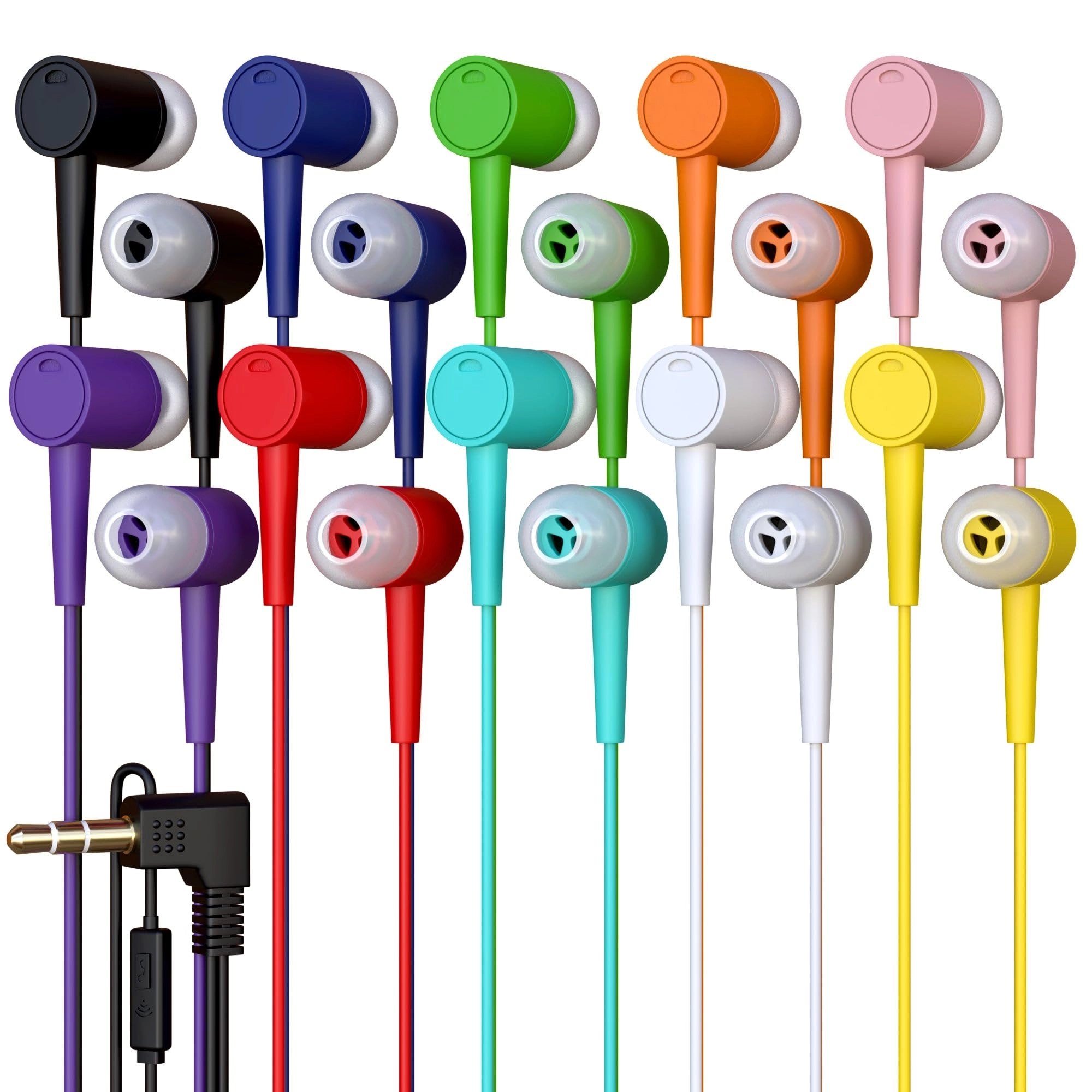 RedSkyPower GAYNJJUPFH Wired Earbud 10 Pack