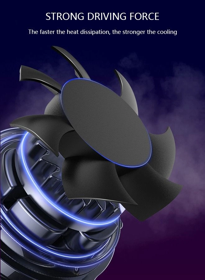 Phone Cooler - Dual Cooling Chip RGB Light