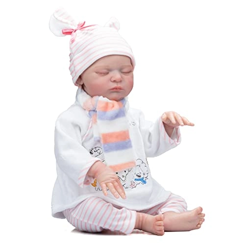 Laura Reborn Baby Doll - 50 cm soft cloth body