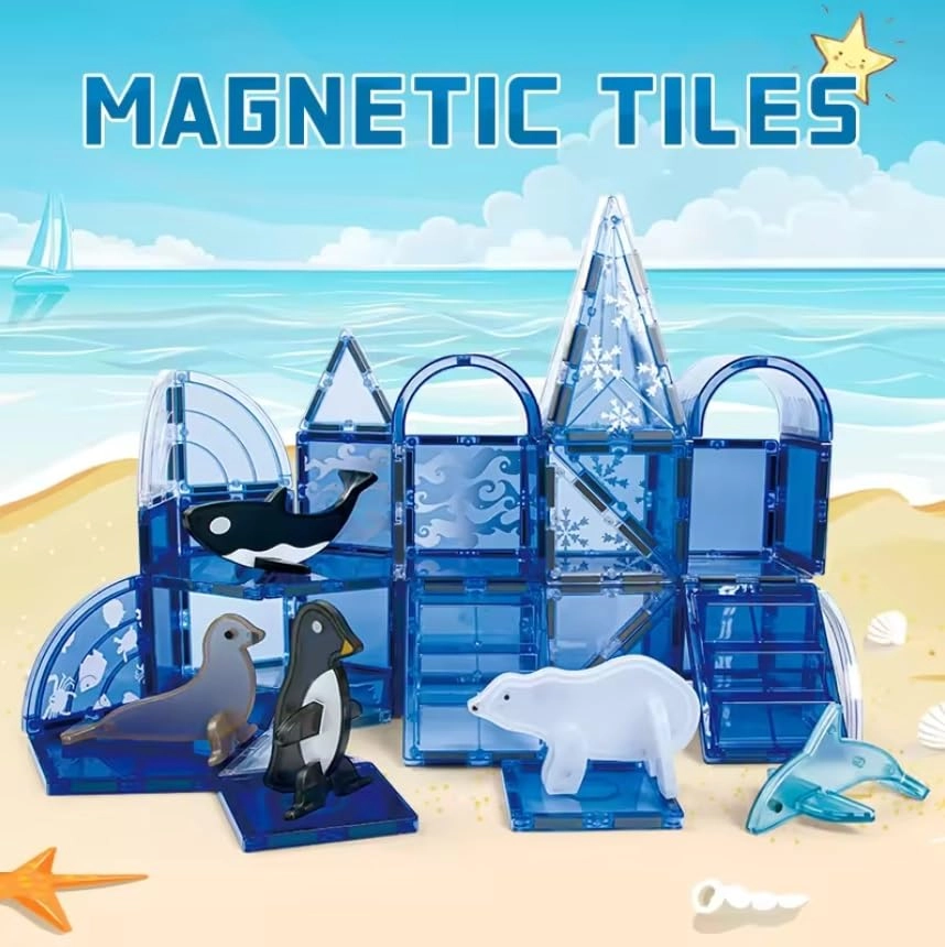 Magnetic Tiles - 3+ 25 pieces