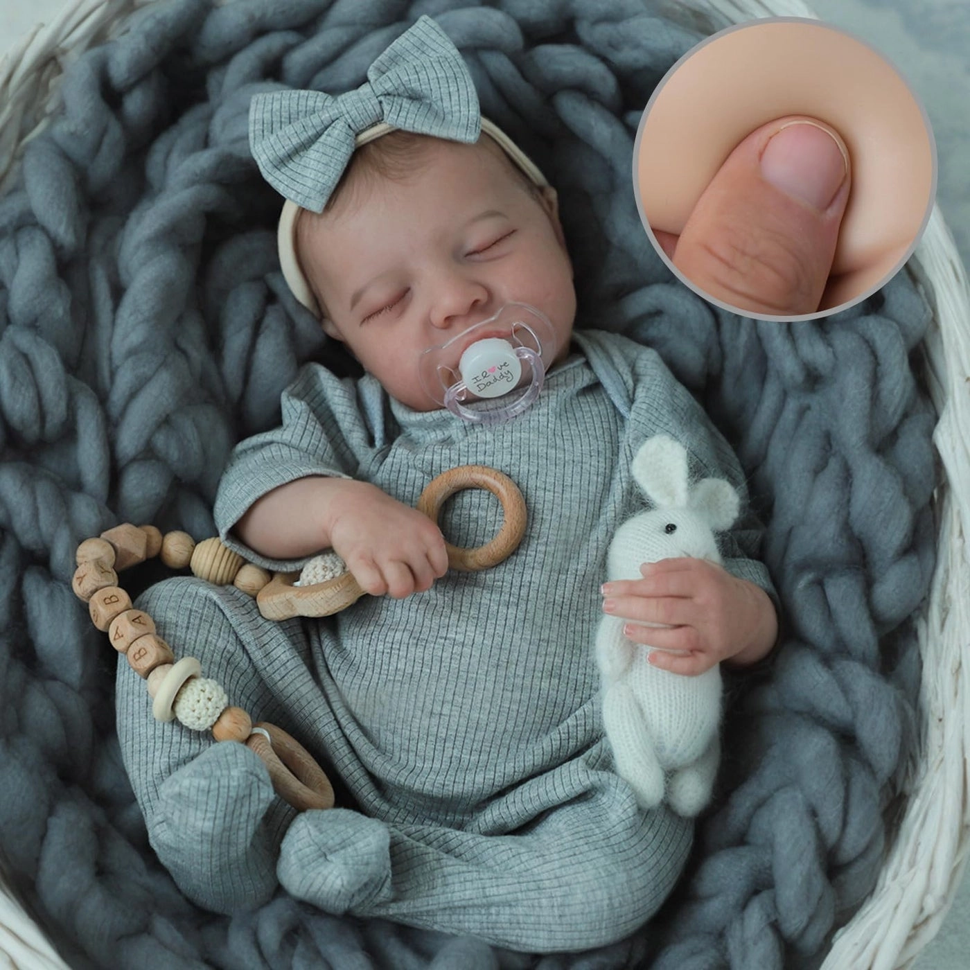 Levi Reborn Baby Doll - 18 Inches Vinyl Ages 3+