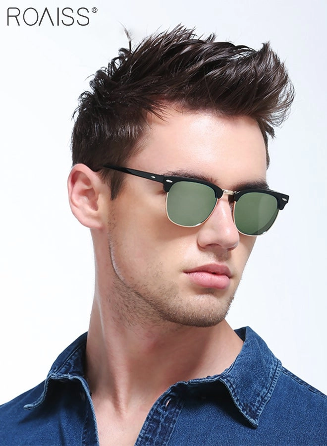 roaiss Oval Sunglasses - 50mm Green