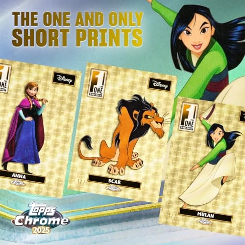 2025 Chrome Disney - 15 packs 4 cards per pack