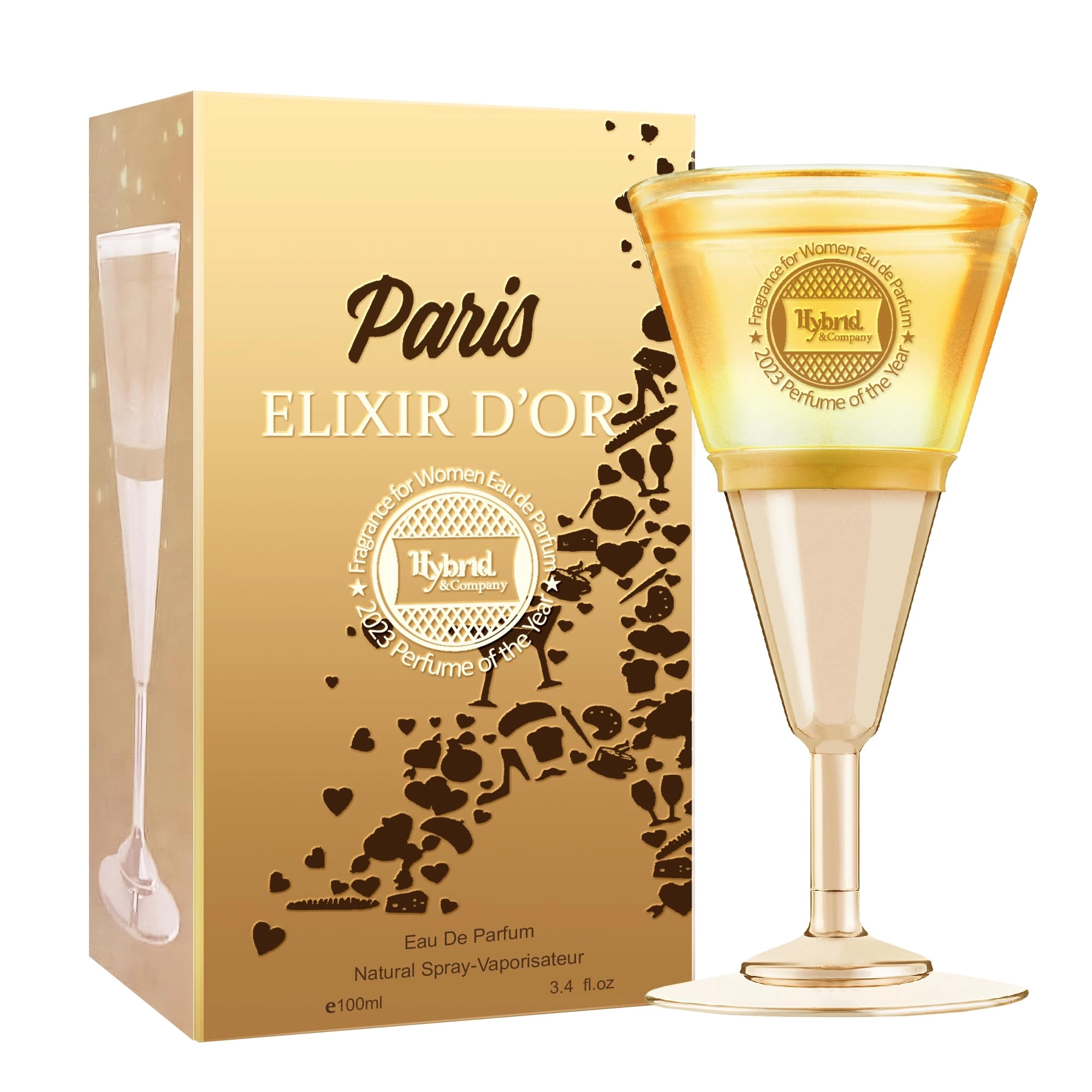 Paris Elixir D'Or For Women - 3.4 Fl Oz