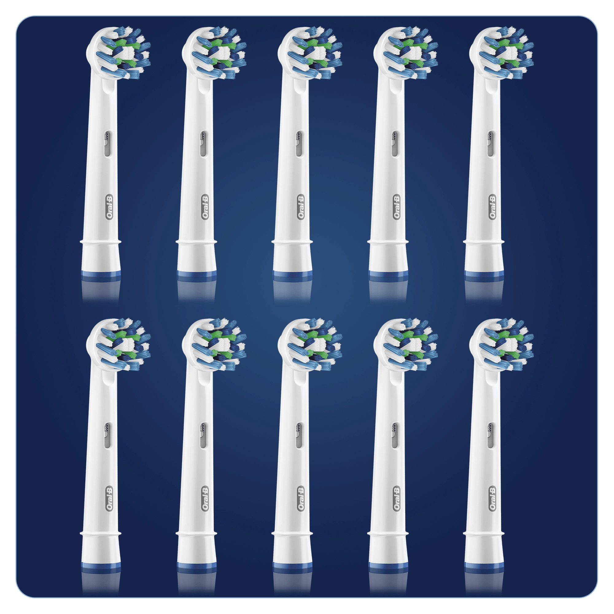 CrossAction Toothbrush - 10 count Replacement