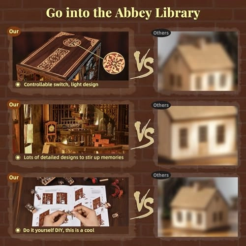Book Nook Kit - Abbey Library