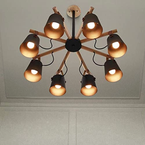 Creative Japanese Log Belt Chandelier - 30cm