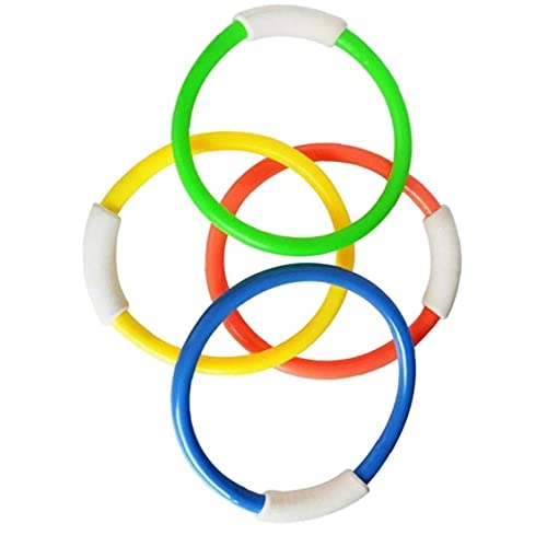 Underwater Diving Rings - Kids 4PCS Assorted Colors