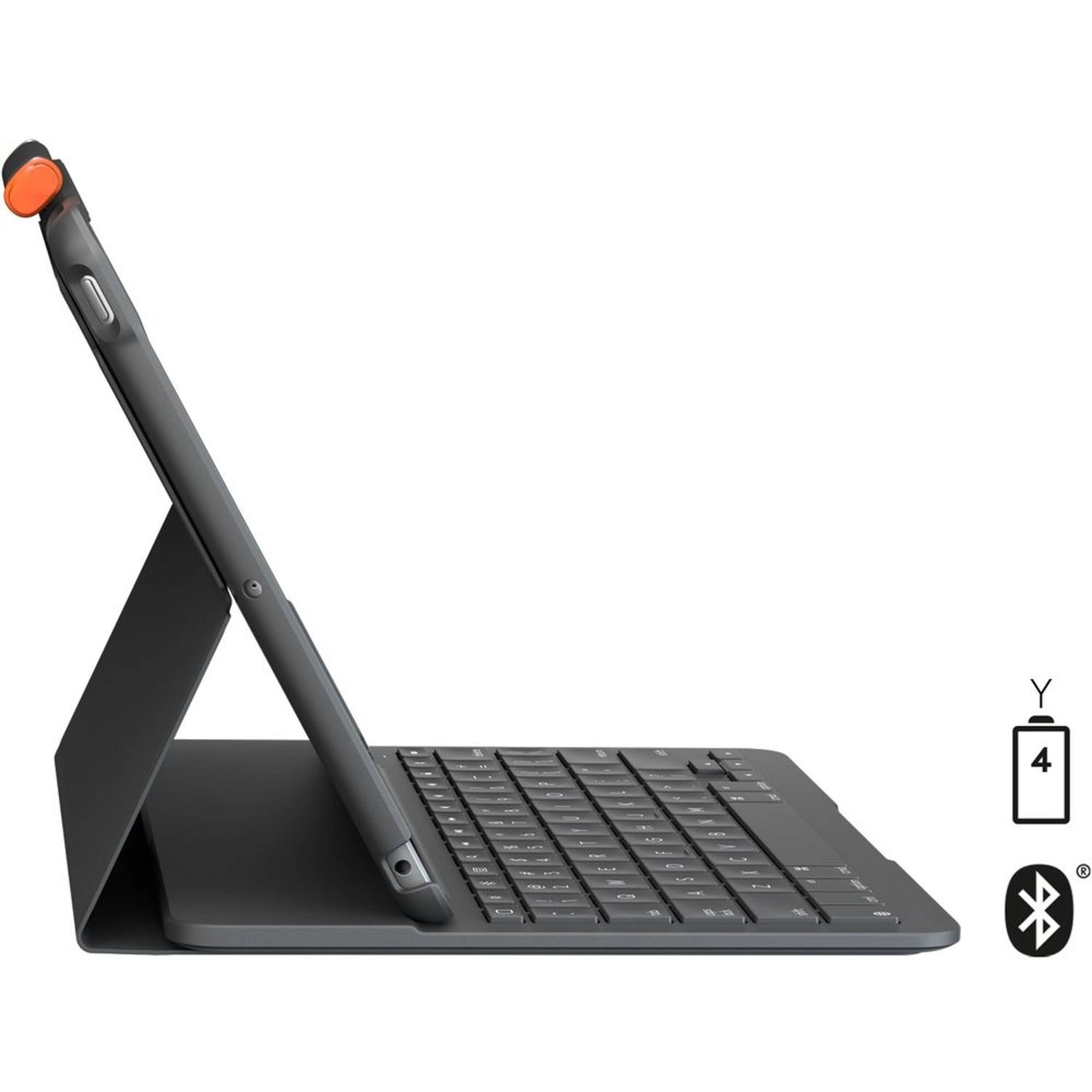 Keyboard Case with Pencil Holder for Ipad