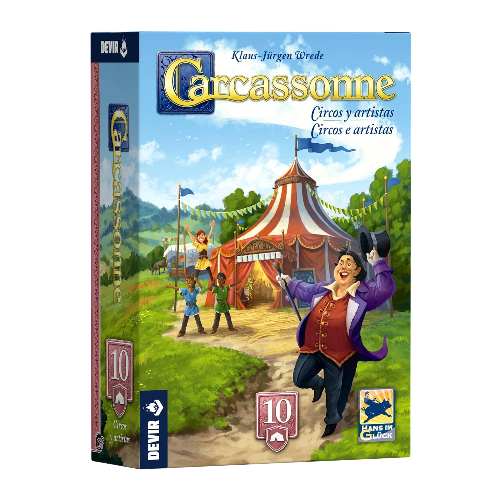 Devir Carcassonne: Cirques et Artistes