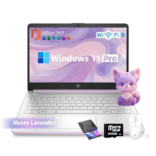 14 Laptop Computer Laptop 14-dq6011dx - 14'' N150 16GB DDR4 128GB UFS + 256GB MSD Card