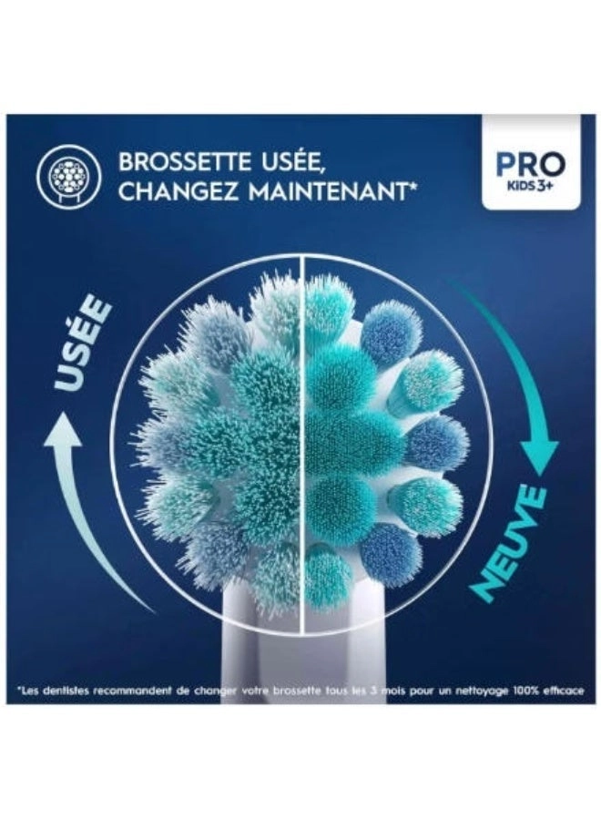 Pro Kids - Pack of 4 Extra Soft Bristles For Ages 3+