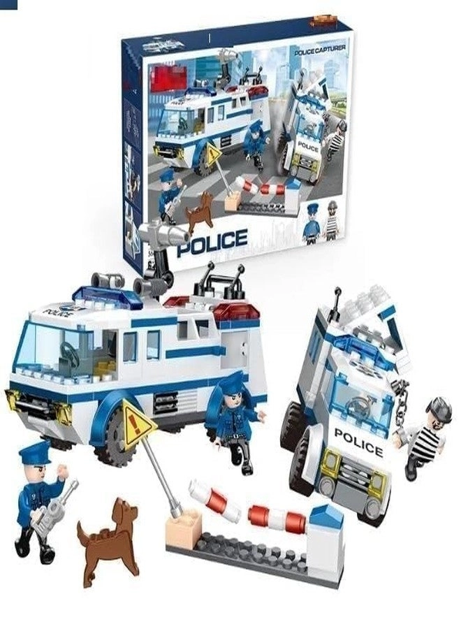 Babelly City Police Building Blocks Set - 368+ pcs