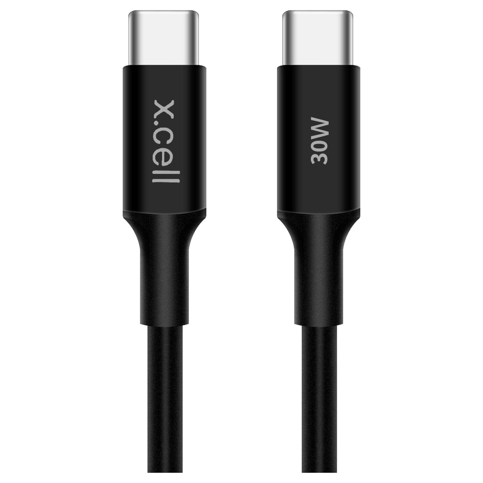 Xcell Charge Cable 30W USB-C to USB-C 1m Braided
