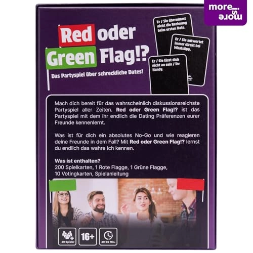Red or Green Flag!? - The Party Game Card Game