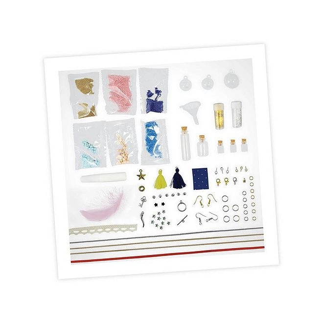 Jewellery Vials Kit - Makes 3 necklaces 2 pairs of earrings