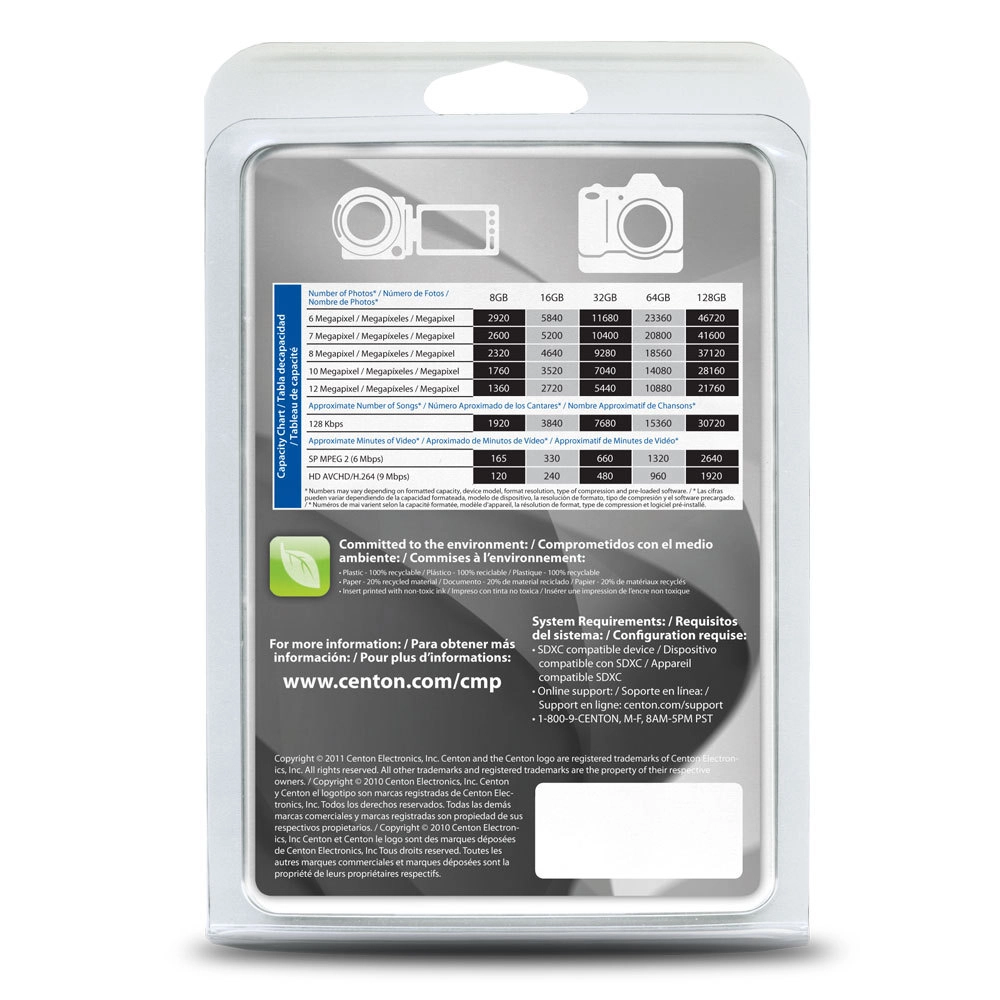 Micro SDXC Memory Card - 64GB