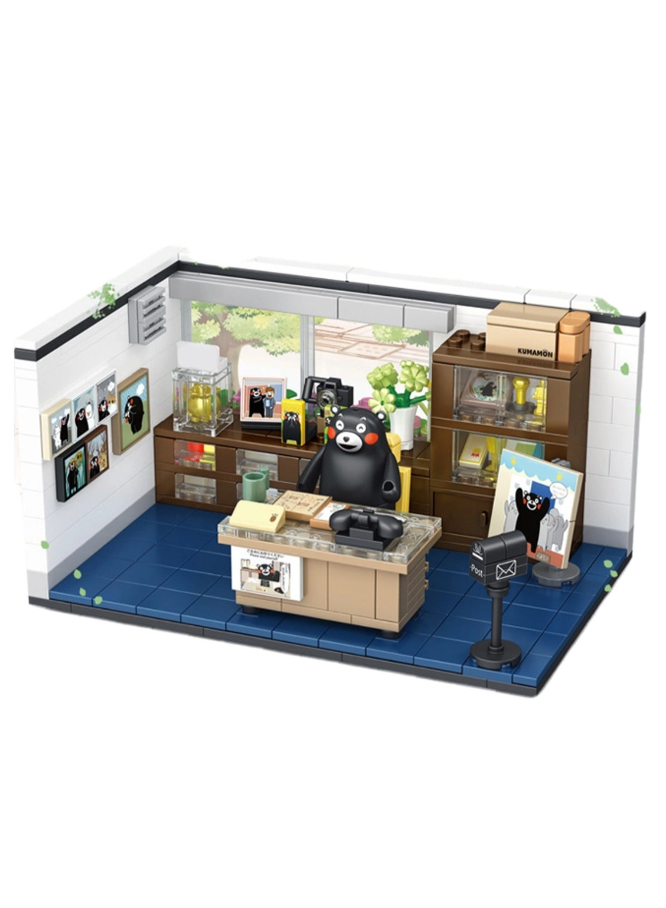 Loquat Black Bear Office Model - Creative Diy Collection