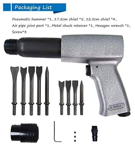 Concrete Breaker - Pneumatic 2200RPM 250G Kit