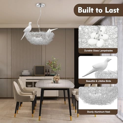 Bird's Nest Chandelier - 4000K