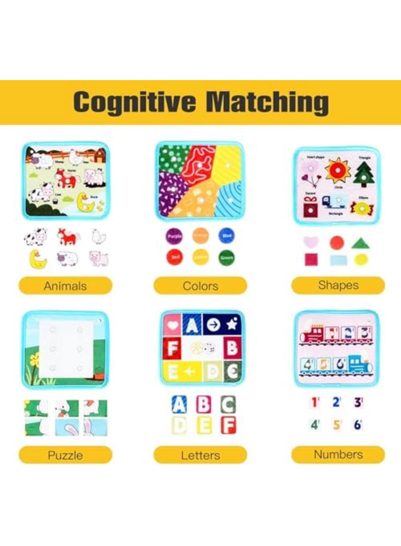 Montessori Busy Book - 1-3 years