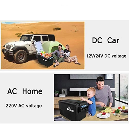 Compressor car refrigerator - 12V 24V 220V portable