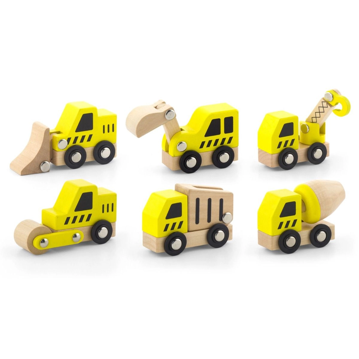 Construction Vehicles - 6pcs