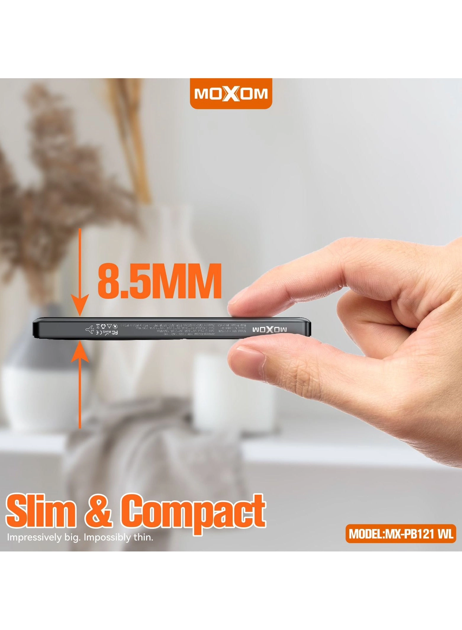 MX-PB121 - 5000mAh PD20W QC18W 15W