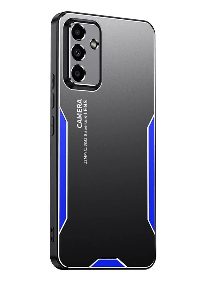 Color Fans Galaxy A55 5G Cell Phone Case - Aluminium Alloy+TPU+PC Back Shell for Samsung Galaxy A55 5G